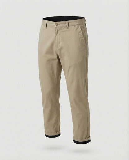Herren Thermo Chino Mit Fleecefutter
