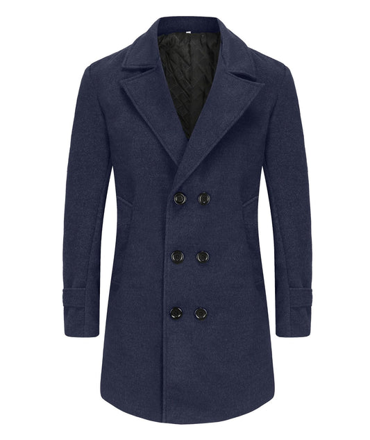 Tom Hollinger | Classic double breasted wool coat