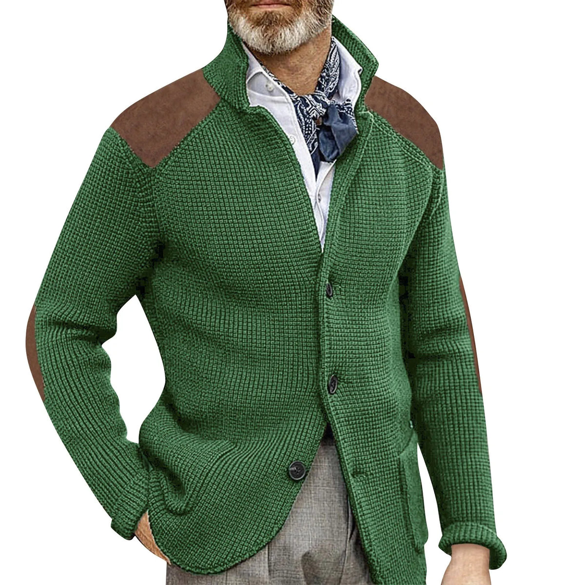 Herren-Strickjacke als vielseitige Ergänzung für den Alltag