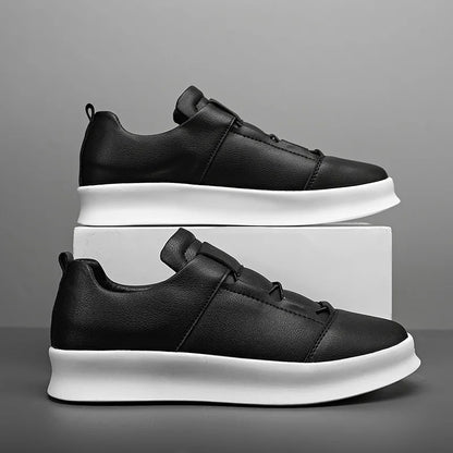 Herren-Sneaker aus Leder für bequeme Alltagsschritte