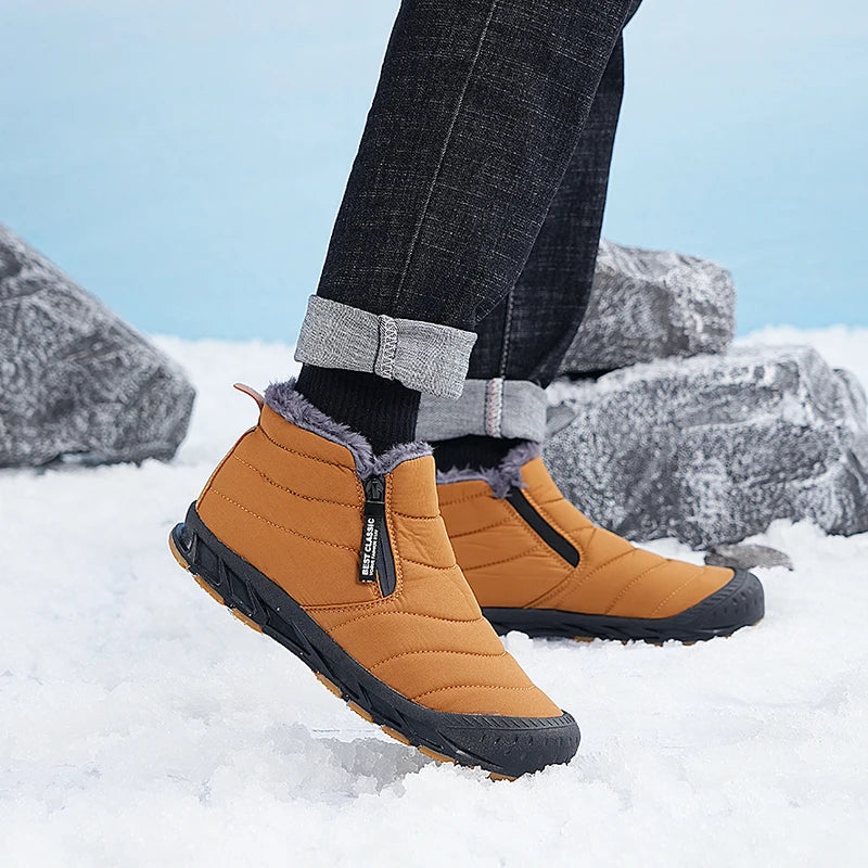 Waterproof unisex winter boots for the snow 