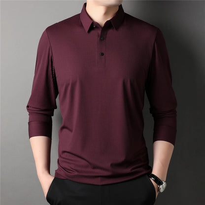 TomHollinger™ New Men's Long Sleeve Polo 