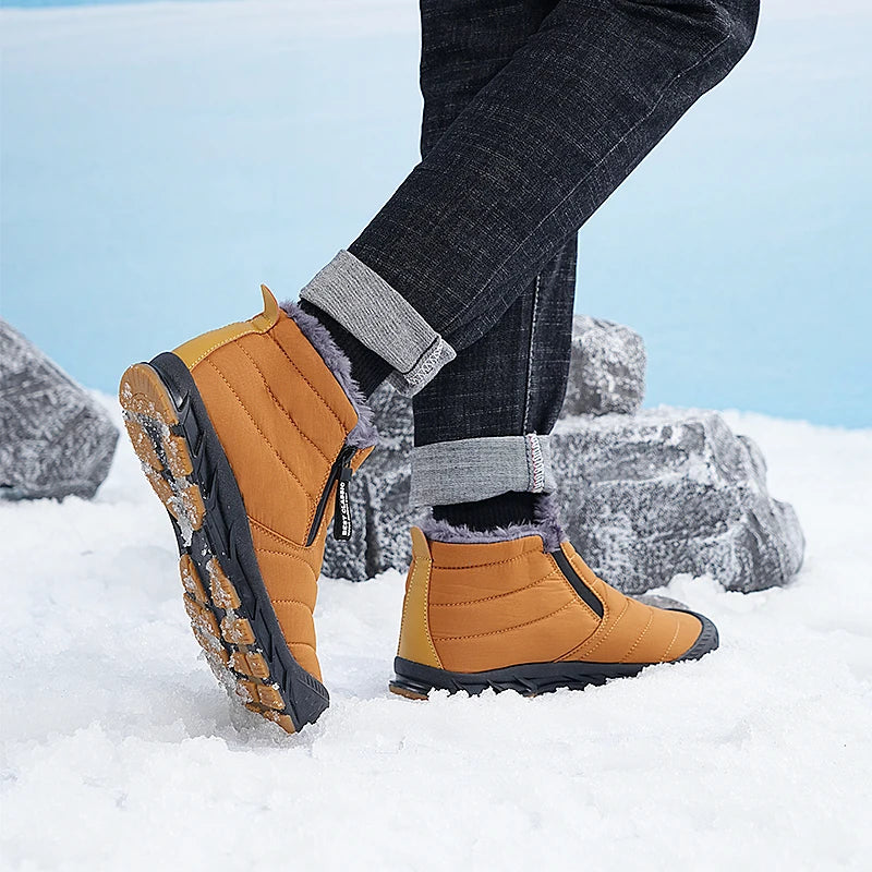 Waterproof unisex winter boots for the snow 