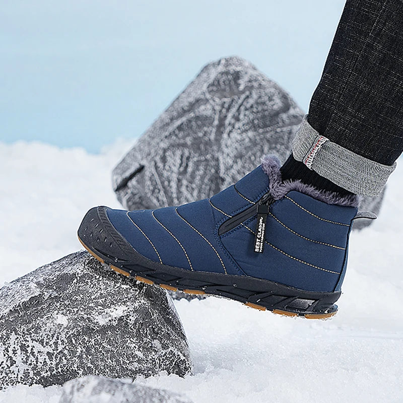 Waterproof unisex winter boots for the snow 