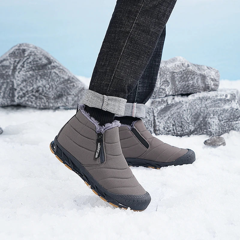 Waterproof unisex winter boots for the snow 