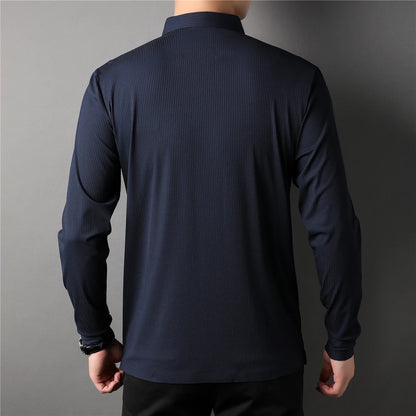 TomHollinger™ New Men's Long Sleeve Polo 