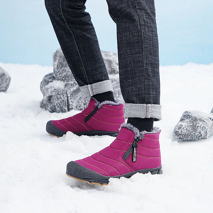 Waterproof unisex winter boots for the snow 