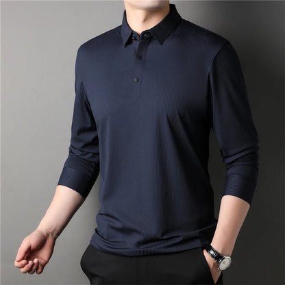 TomHollinger™ New Men's Long Sleeve Polo 