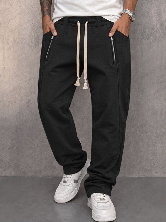 Lässige Jogginghose mit praktischen Reißverschlusstaschen für entspannte Freizeitlooks
