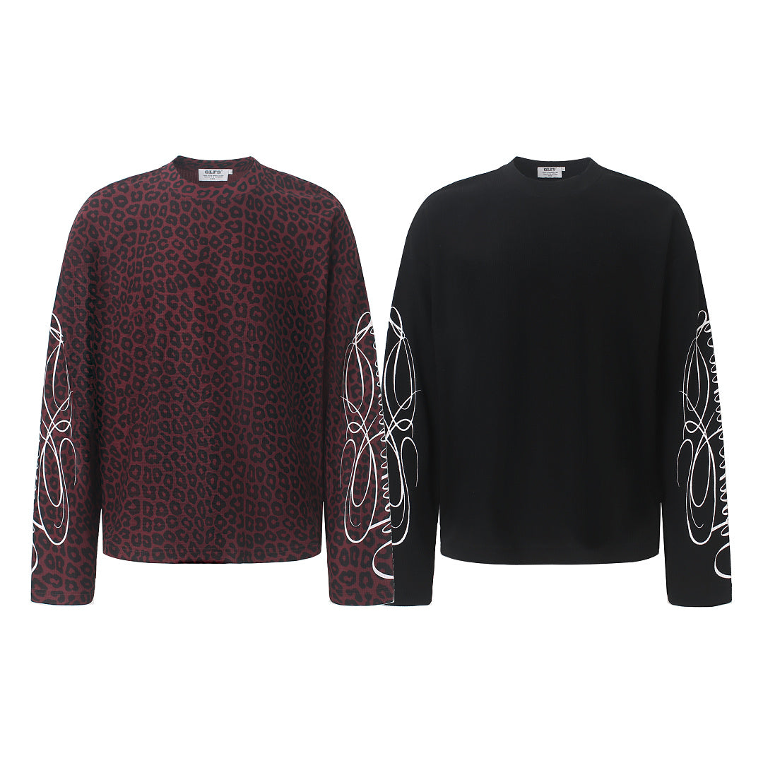 Sweatshirt mit klassischem Rundhalsausschnitt und langen Ärmeln