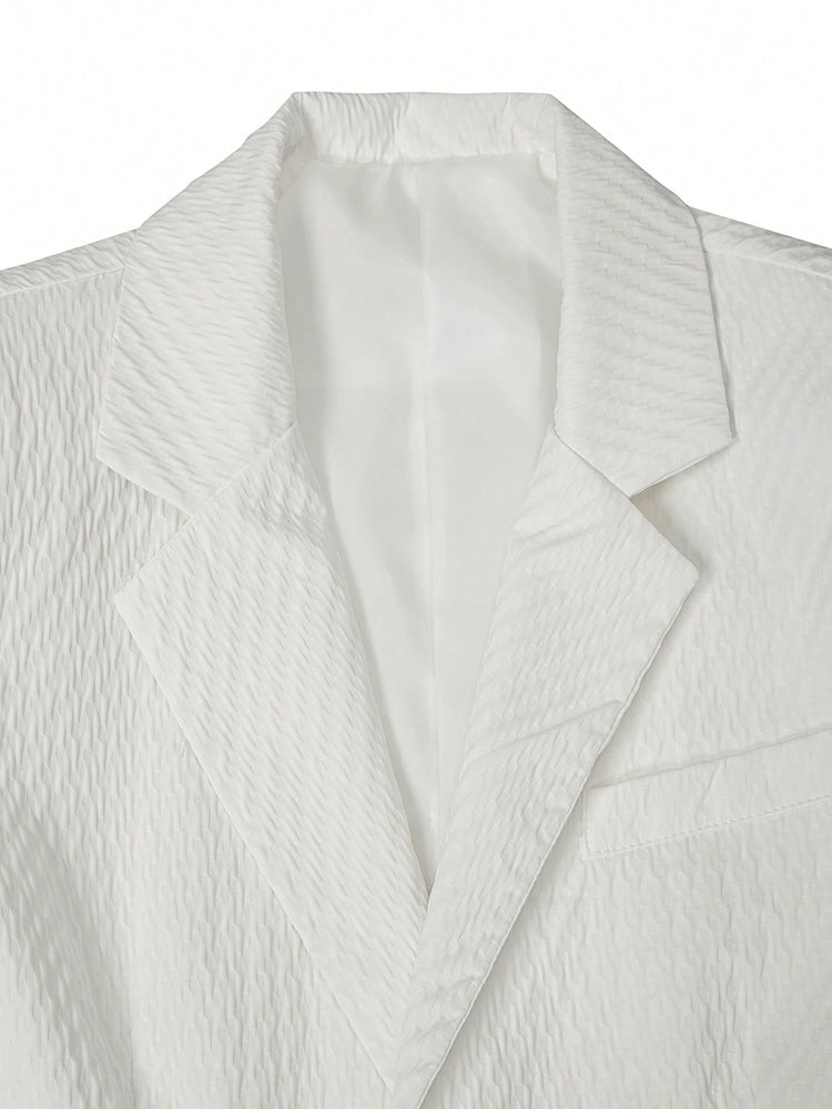 Herren Zweiteiler mit Blazer und Shorts für Sommer, Urlaub und Freizeit