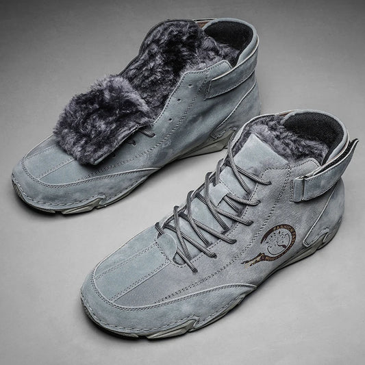 Tom Hollinger™ - Chaussures d'hiver en cuir imperméables