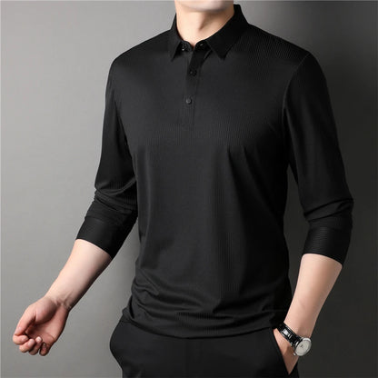 TomHollinger™ New Men's Long Sleeve Polo 