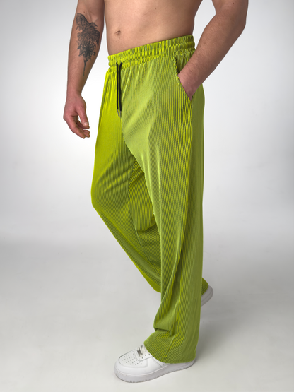 Herren Gerade Geschnittene Gestreifte Hose