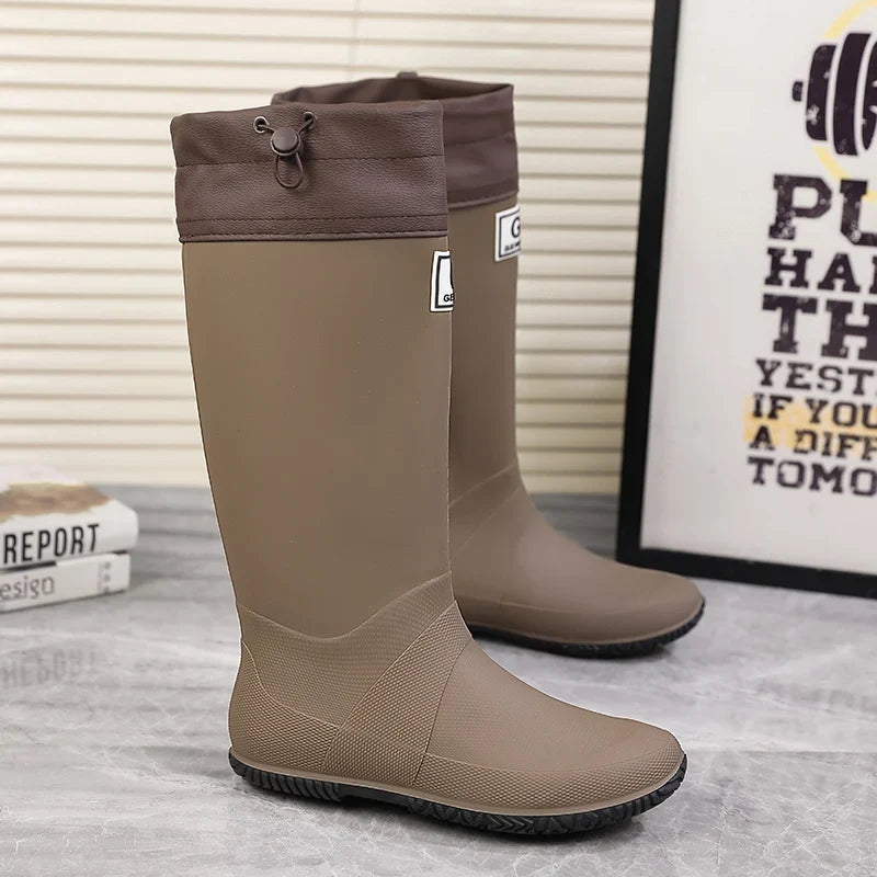 Men's Tall Rubber Rain Boots
