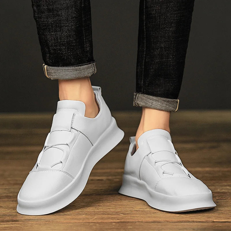 Herren-Ledersneaker passend zu vielseitigen Freizeitlooks