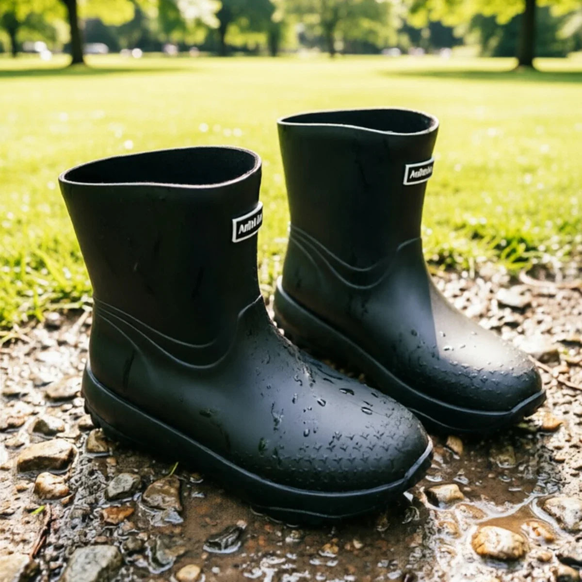 Herren-Regenstiefel für Gartenarbeit und Outdoor-Aktivitäten bei Regen