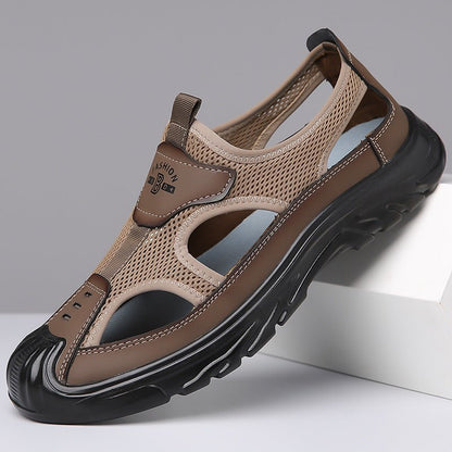 Leichte Herren Sandalen im Slip-On-Design für den Sommer