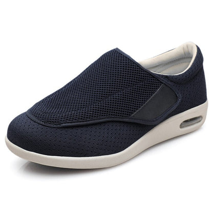 Herren-Komfortschuhe zum Hineinschlüpfen in Rückansicht