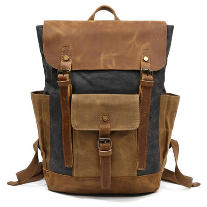 Tom Hollinger |  Canvas Rucksack im Vintage-Stil für Herren