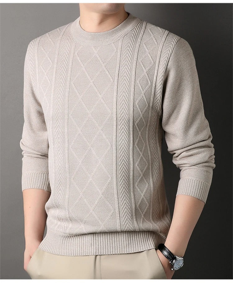 Tom Hollinger | Elegant men's knitting sweater