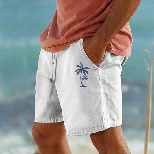 Tom Hollinger | Sommer-Shorts mit Palmenstickerei