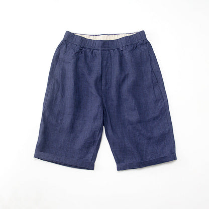 Tom Hollinger | Herren Leinen-Shorts mit hoher Taille