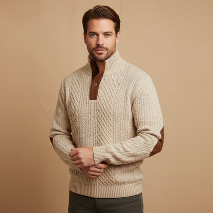 Weicher Damen-Cardigan mit markanter Kabelstrick-Struktur