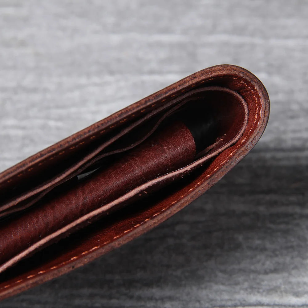 Tom Hollinger |  Leder-Bi-Fold-Geldbörse schlankes Design