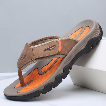 Herren Leder Ergonomische Sandalen