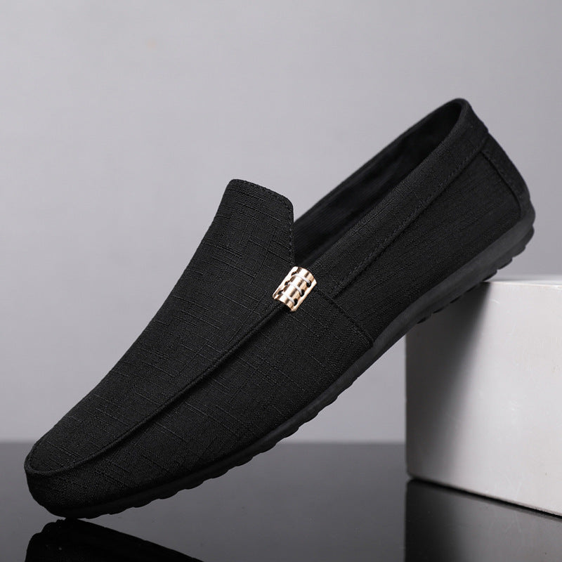 Atmungsaktive Herren-Schuhe zum einfachen Hineinschlüpfen ohne Schnürsenkel