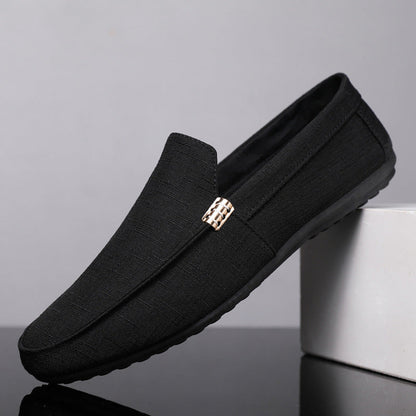 Atmungsaktive Herren-Schuhe zum einfachen Hineinschlüpfen ohne Schnürsenkel