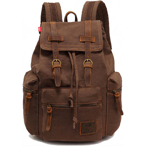 Tom Hollinger |  Vintage Canvas Rucksack Langlebiges Robust Design