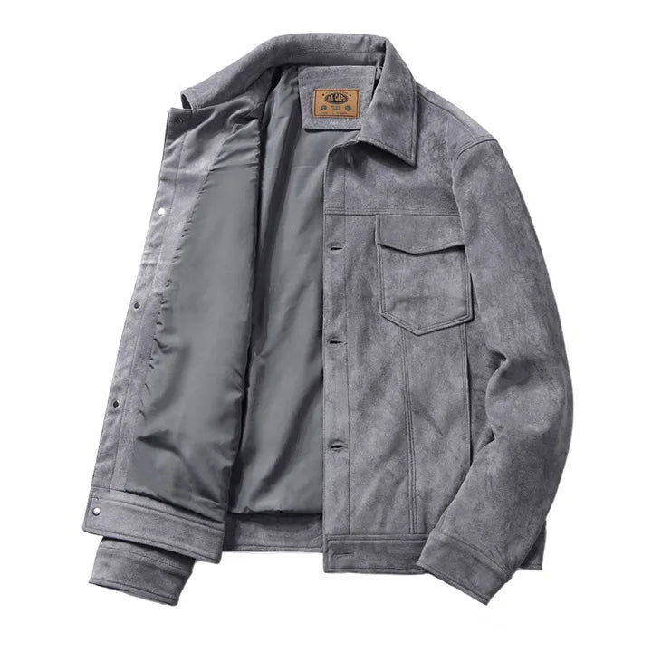 Tom Hollinger | Schicke Wildlederjacke für mühelosen Casual-Stil