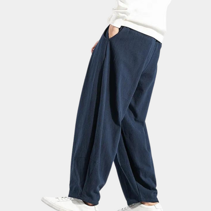 Tom Hollinger | Herren Entspannte Passform Bequeme Freizeit-Hose