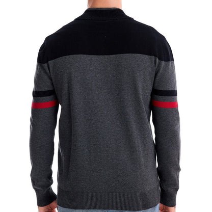 Tom Hollinger | Fashionable knitting cardigan for men