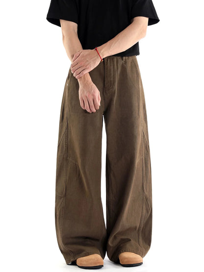 Tom Hollinger |  Herren Jeansweite-Leg Loose Fit Hose aus Denim