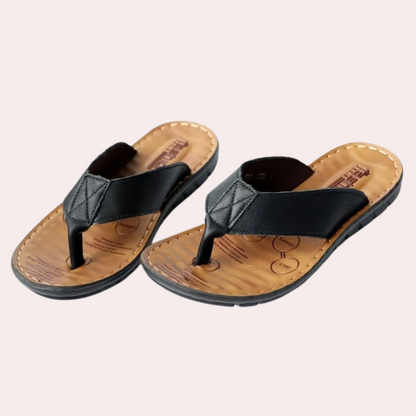Klassische Herren-Sandalen mit Zehensteg für warme Tage