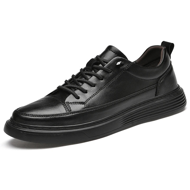 Weisser Low Top Sneaker für Herren, Ansicht von oben