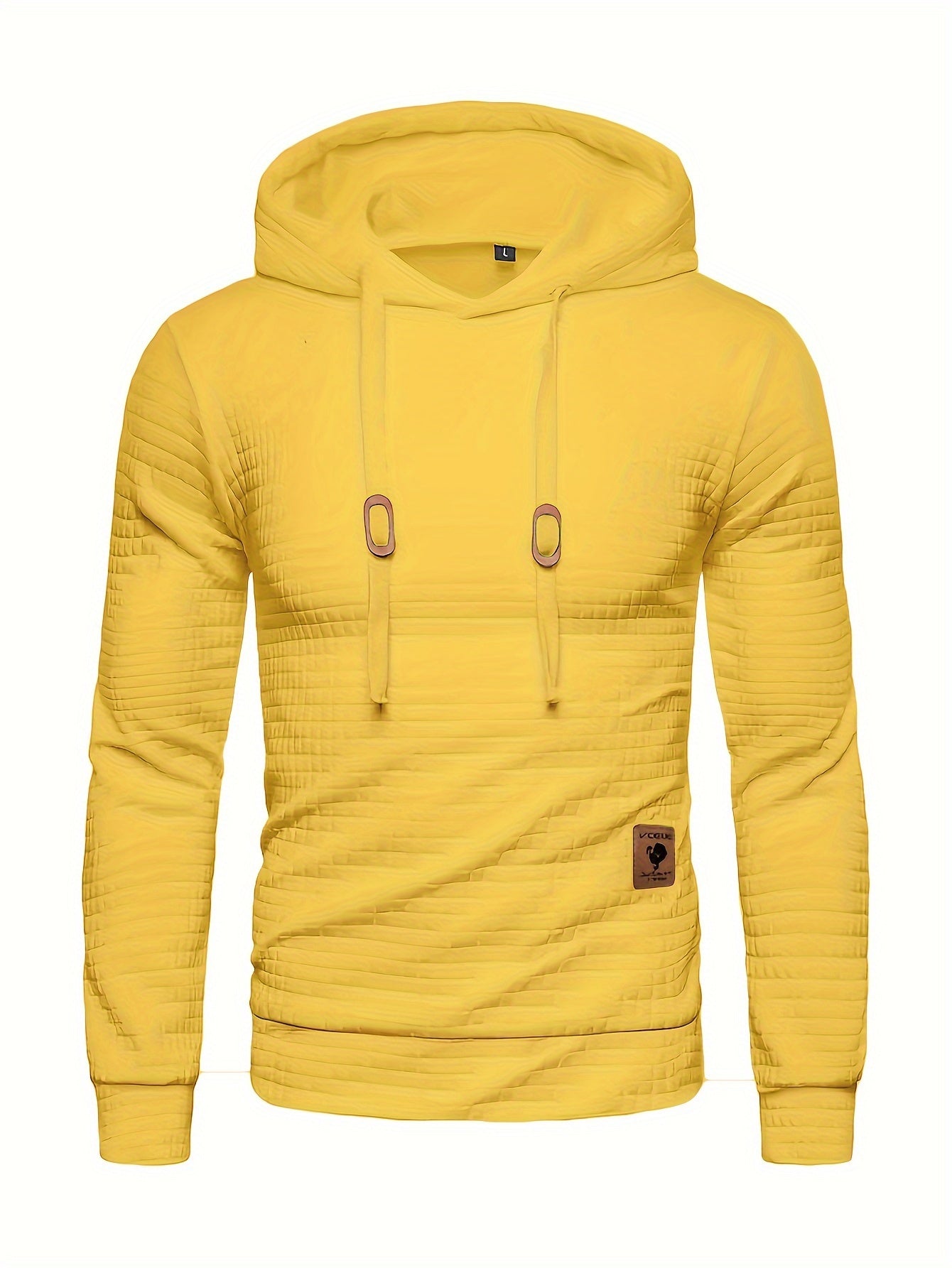 Casual Waffle Hoodie for Men