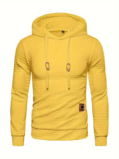 Casual Waffle Hoodie for Men