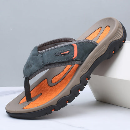 Herren Leder Ergonomische Sandalen