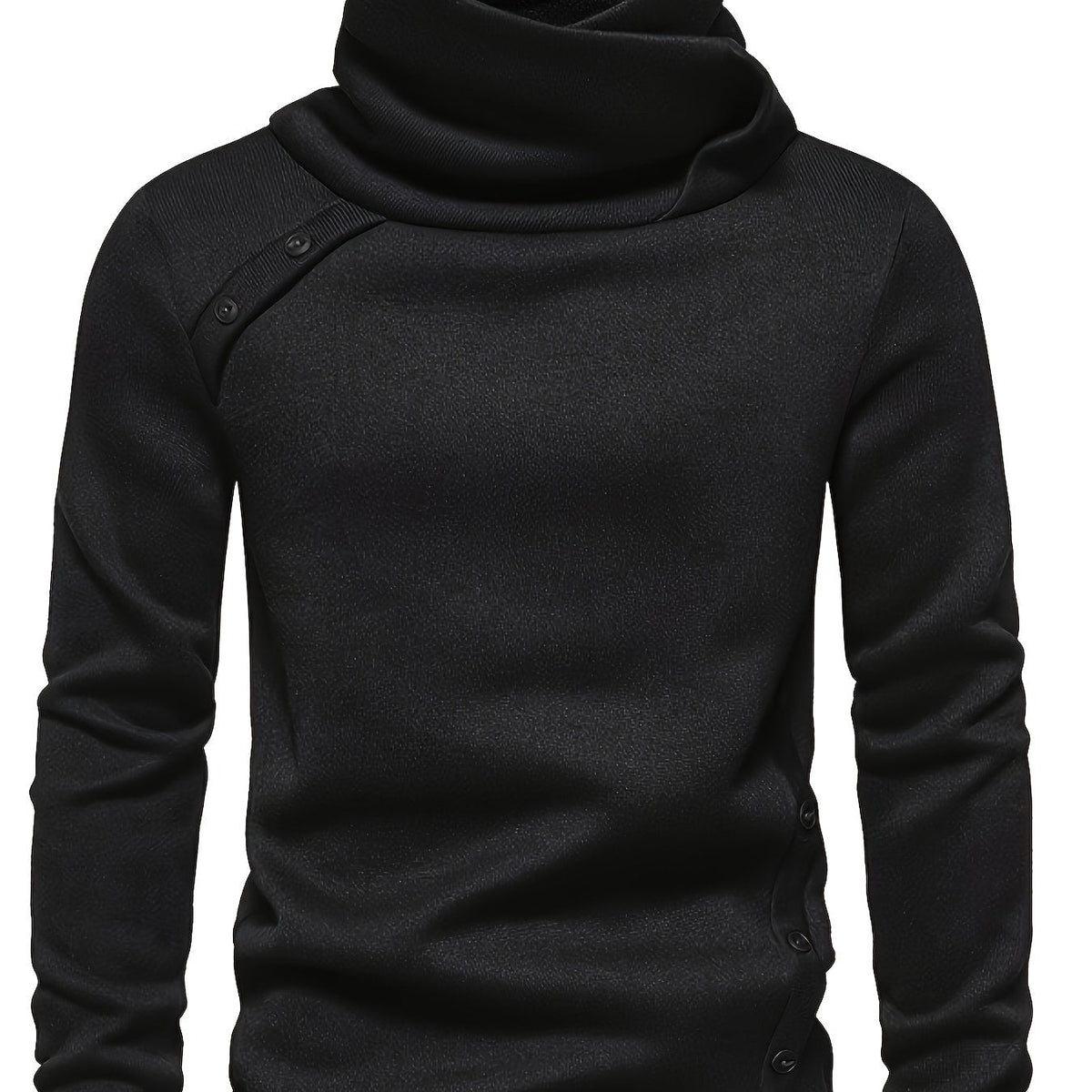 Men's Casual-Fit Funnel-Neck Sweater