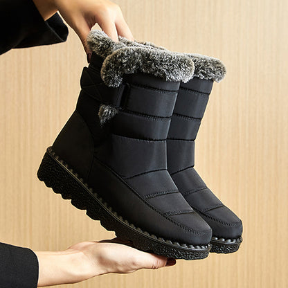 women's winter boots with faux fur lining