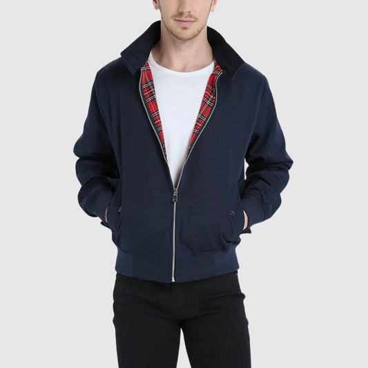 Tom Hollinger | Men Retro classic leather jacket