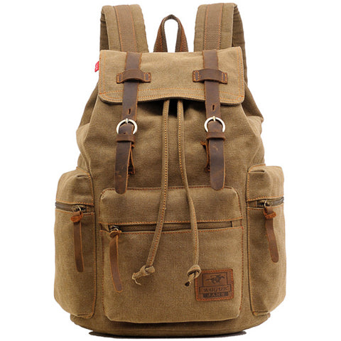 Tom Hollinger |  Vintage Canvas Rucksack Langlebiges Robust Design