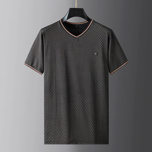 Tom Hollinger | Luxurious men's T-shirt with a round neckline