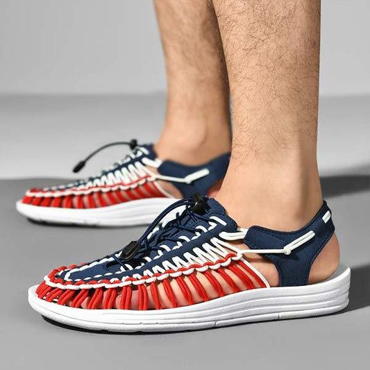 Tom Hollinger | Handwoven comfortable summer shoes