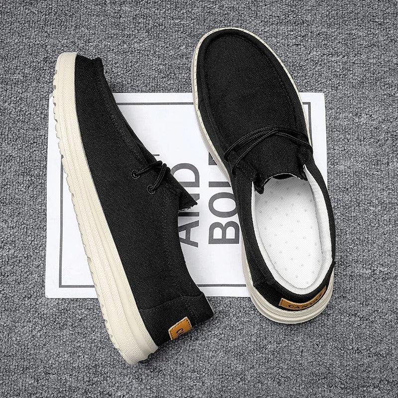 Tom Hollinger | Freizeit-Slipper aus Canvas mit Flexsohle