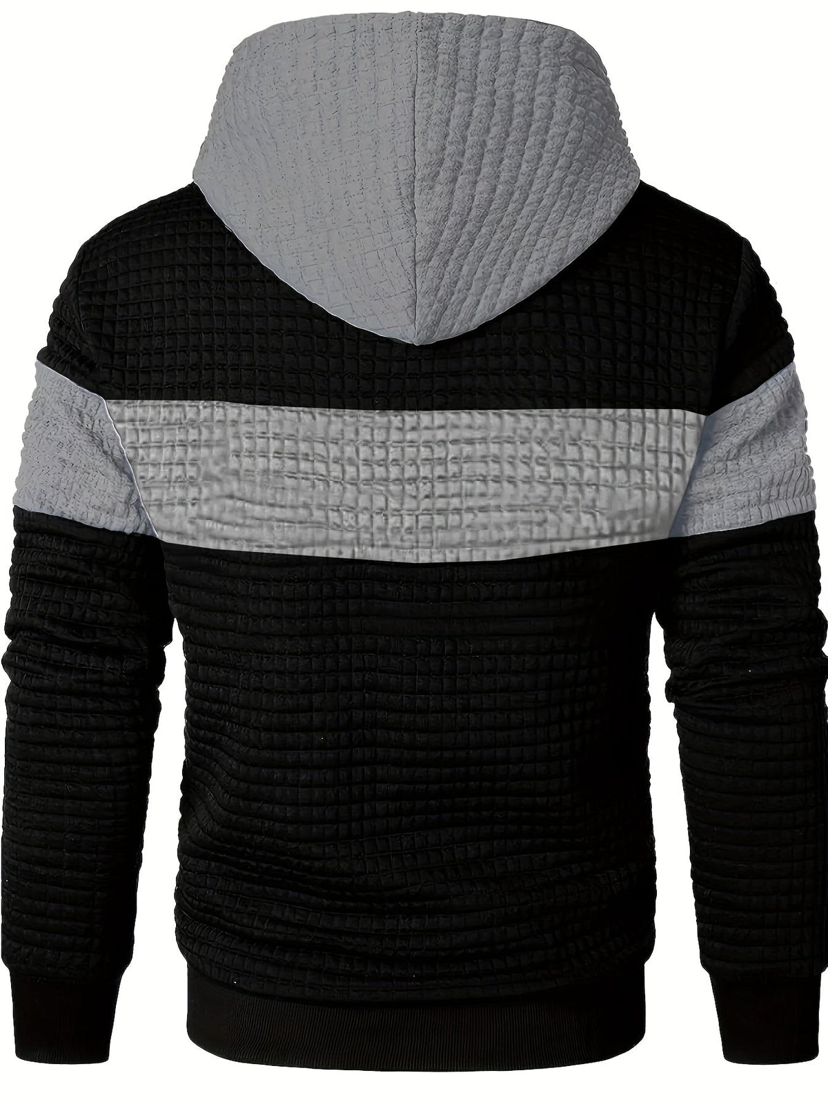 Herren-Kapuzenpullover mit Farbverlauf als modischer Alltagslook